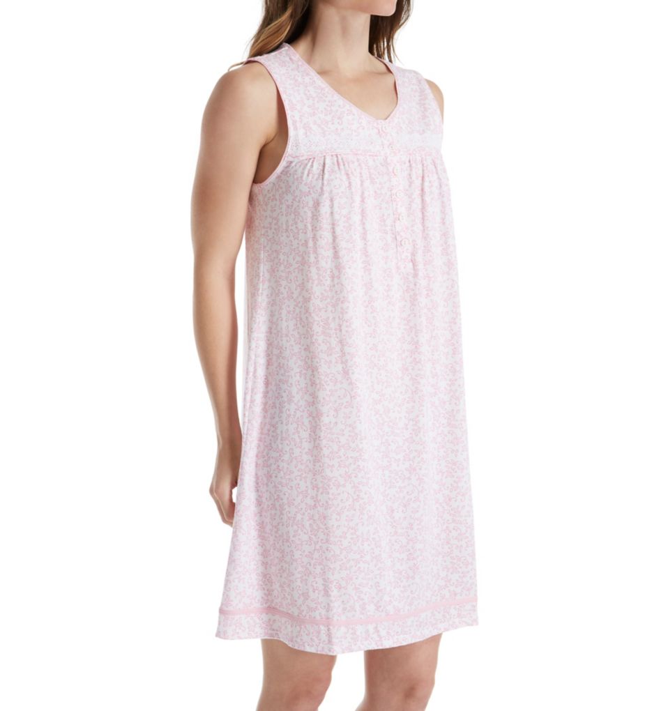 Aria 8317776 Ditsy Sleeveless Nightgown eBay