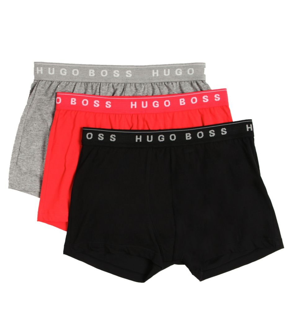 Boss Hugo Boss 0236732 100 Cotton Boxer Briefs 3 Inch Inseam 3 Pack eBay