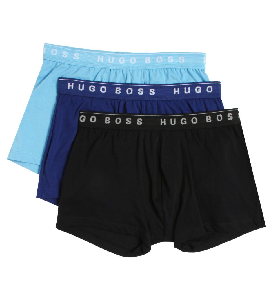 Boss Hugo Boss 0236732 100 Cotton Boxer Briefs 3 Inch Inseam 3 Pack eBay