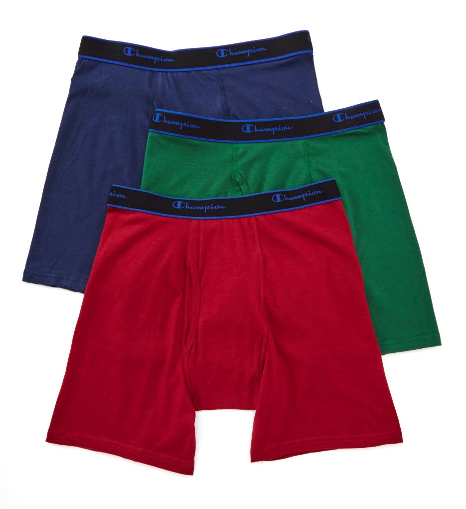 Champion CXRB XTemp Cotton Performance Boxer Briefs 3 Pack eBay