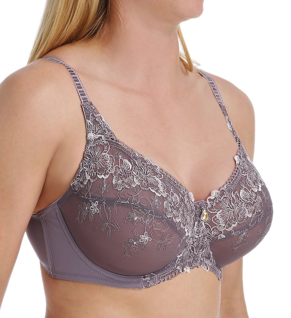 Creme Bralee 12319 Colette Unpadded Embroidered Underwire Bra
 Underwire Bra Vs No Underwire