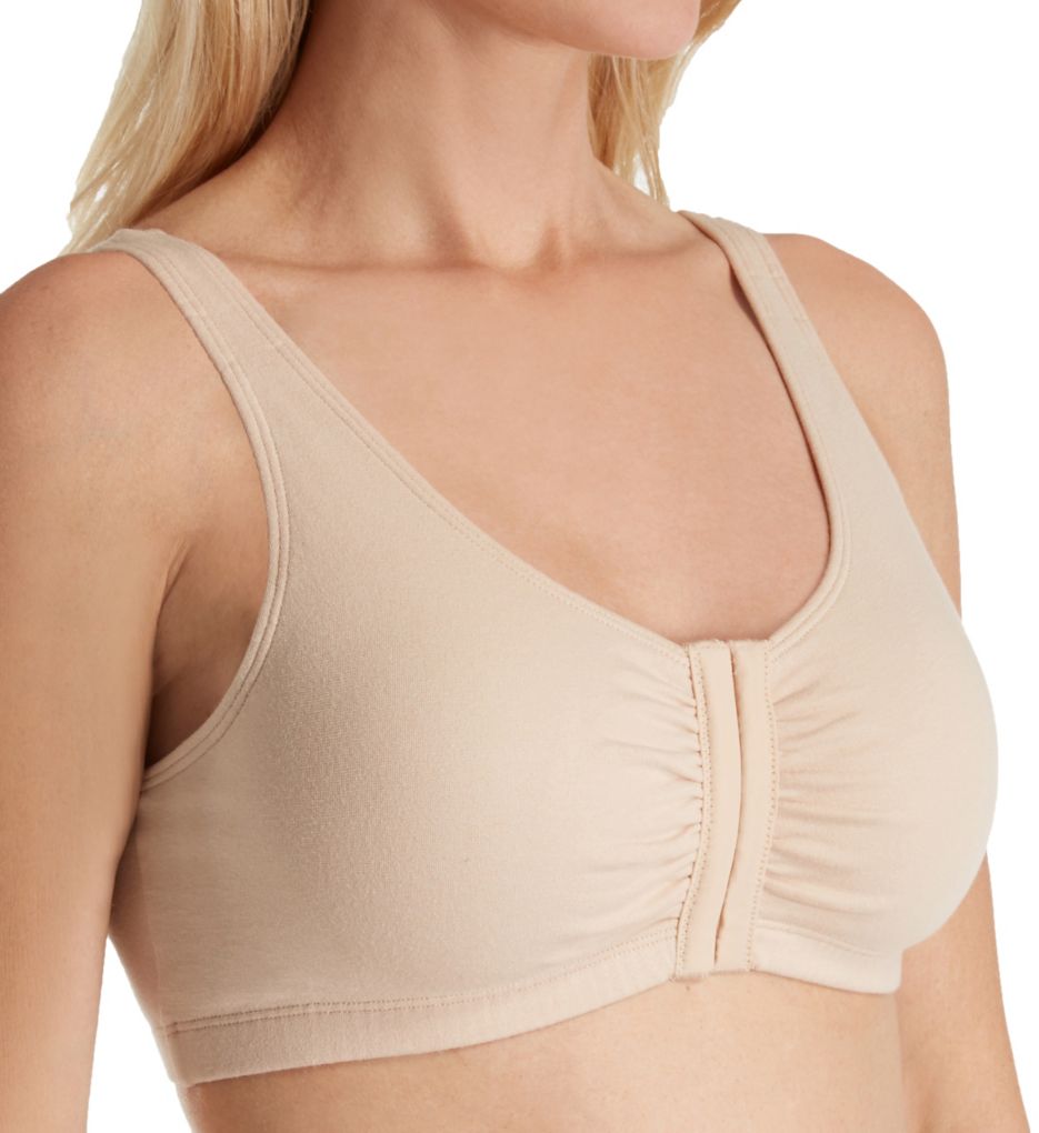 Fruit Of The Loom Women's Front Closure Cotton Bra Sports, 58% OFF
