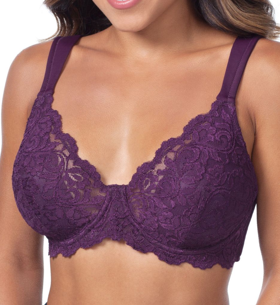 Leading Lady 5044 Scallop Lace Cup Underwire Bra Ebay 