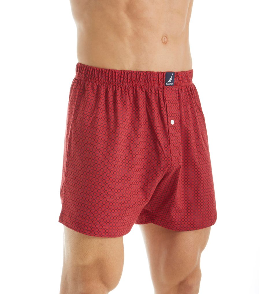 Nautica H60107 100 Cotton Knit Boxer eBay