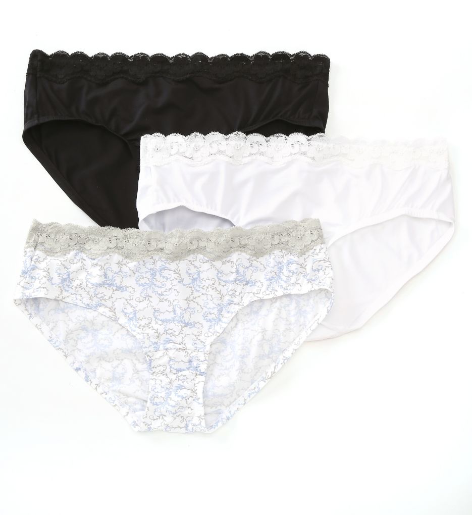 Olga 23167J Without A Stitch Hipster Panty 3 Pack eBay