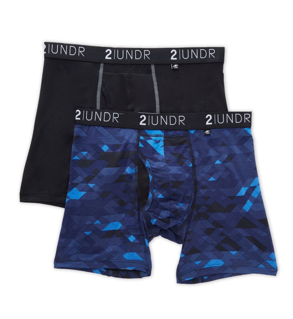 Swing Shift 6 Inch Boxer Brief - 2 Pack-acs