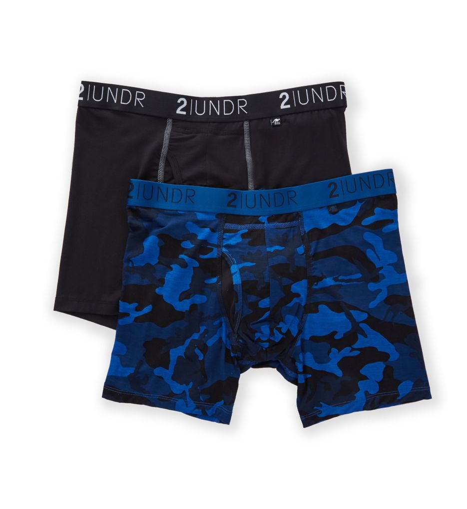 Swing Shift 6 Inch Boxer Brief - 2 Pack-acs