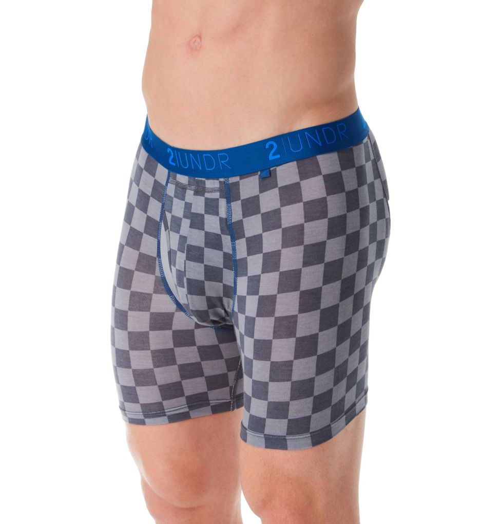 Swing Shift Modal 6 Inch Printed Boxer Brief-acs