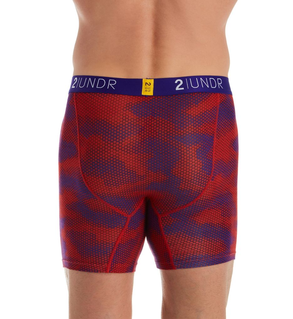 Swing Shift Modal 6 Inch Printed Boxer Brief-bs