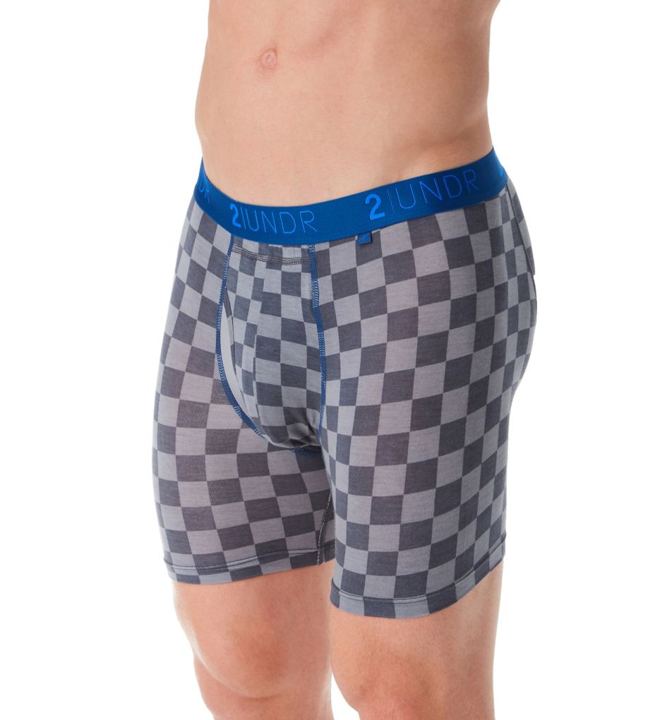Swing Shift Modal 6 Inch Printed Boxer Brief-gs
