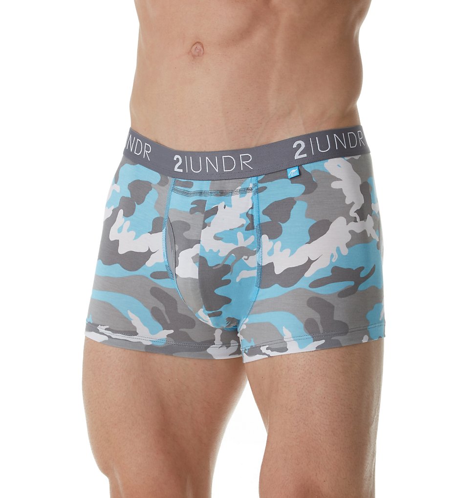 2UNDR 2U01TR-P Swing Shift Modal Stretch 3 Inch Trunk (Ice Camo)
