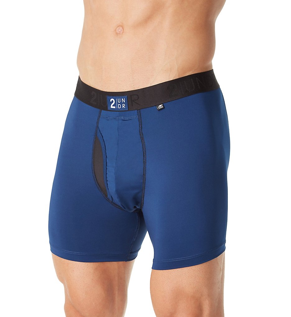 2UNDR 2U04BB Power Shift Maximum Performance Boxer Briefs (Navy)