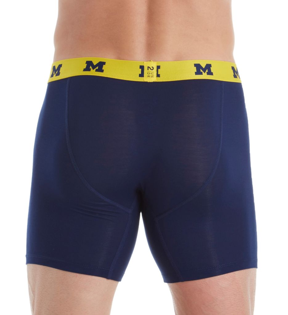 Michigan Wolverines Swing Shift 6 Inch Boxer Brief-bs