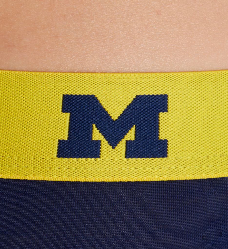 Michigan Wolverines Swing Shift 6 Inch Boxer Brief-cs2