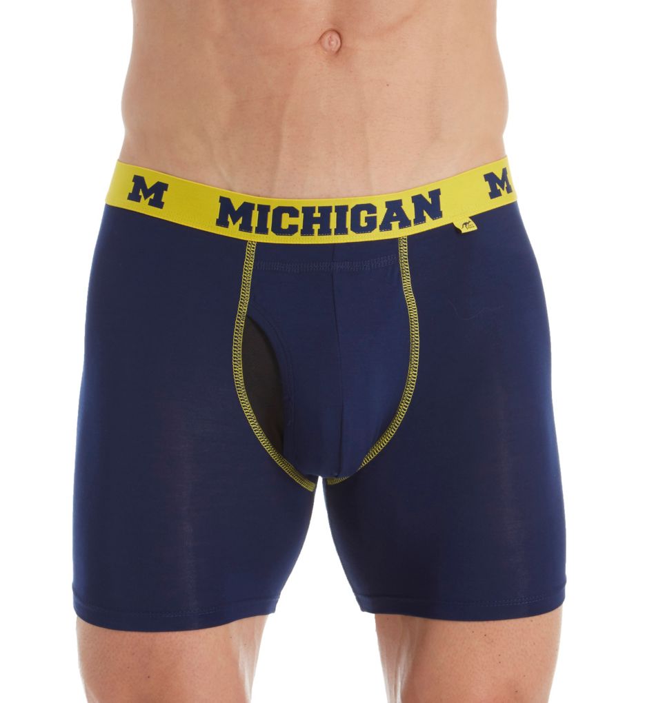 Michigan Wolverines Swing Shift 6 Inch Boxer Brief-fs