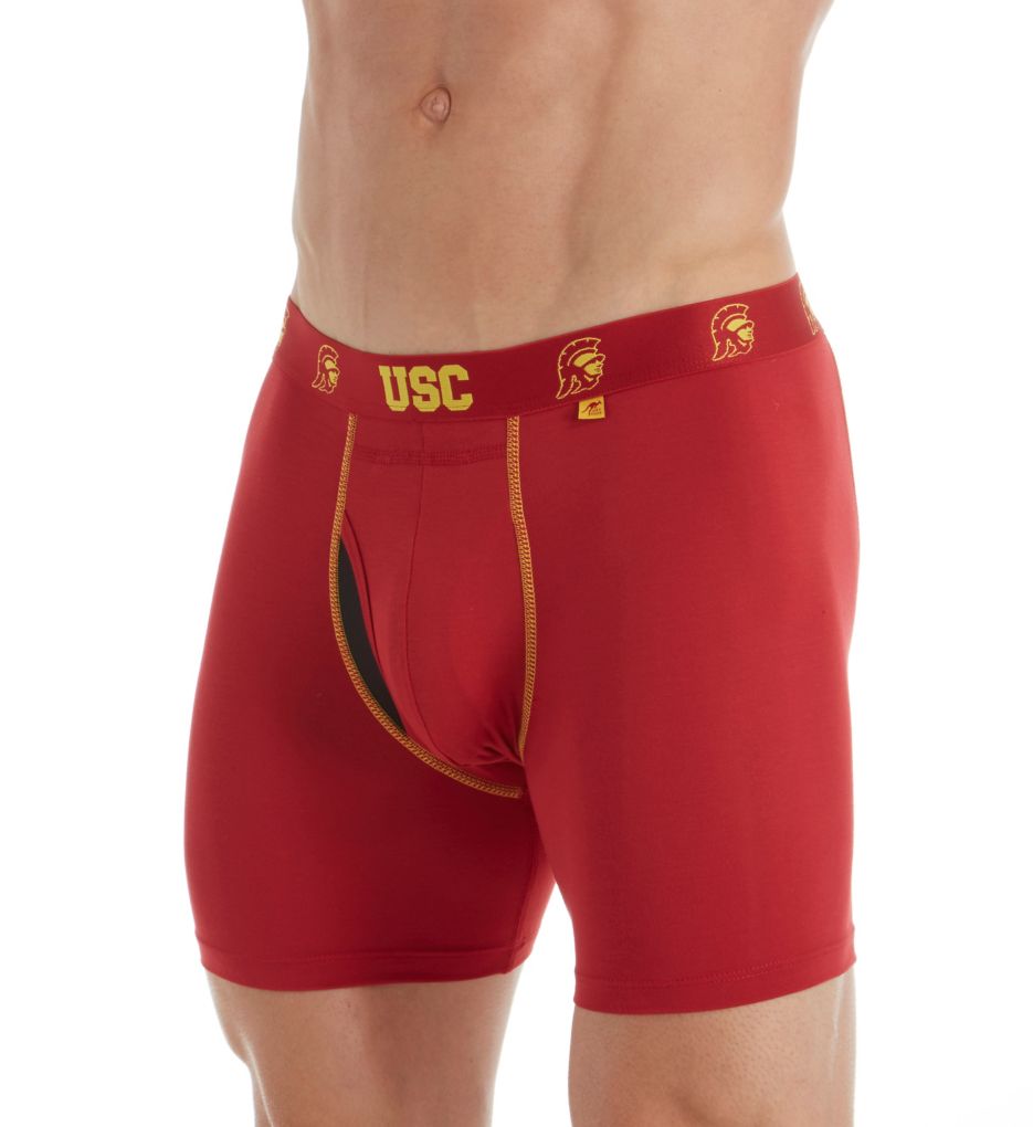 USC Swing Shift 6 Inch Boxer Brief-acs