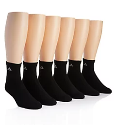 Athletic Quarter Socks - 6 Pack BlaAlu L