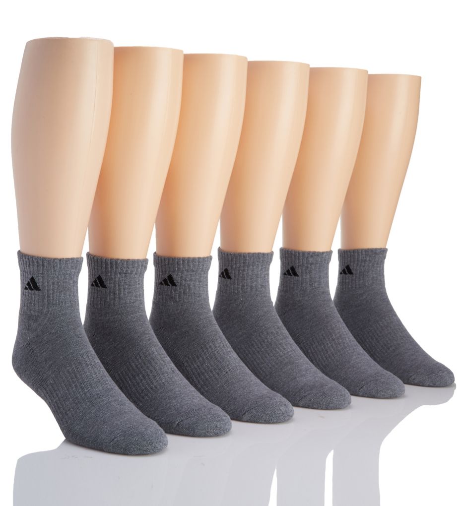 Athletic Quarter Socks - 6 Pack-acs