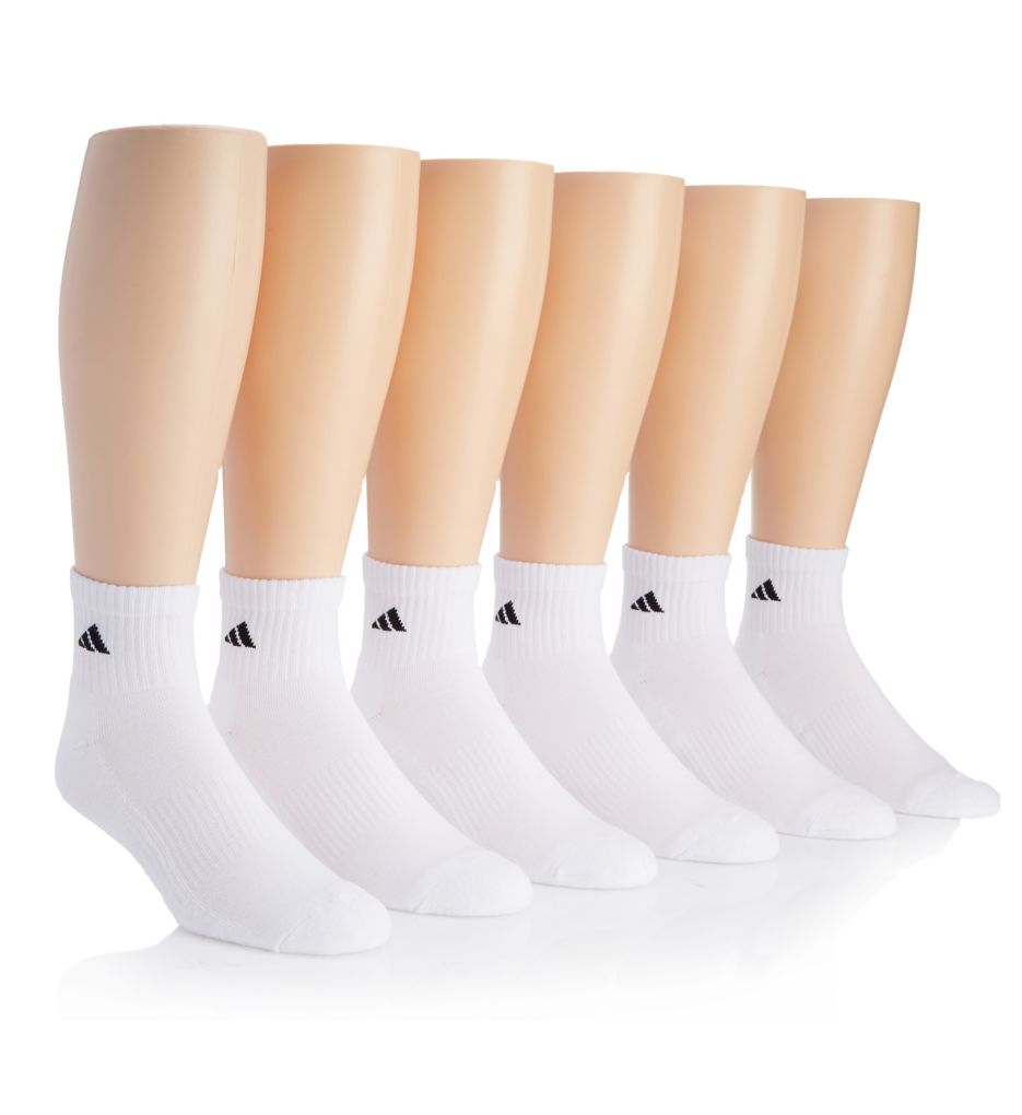 Athletic Quarter Socks - 6 Pack-acs