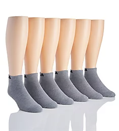 Athletic Low Cut Socks - 6 Pack HGBLK L