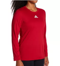 Creator Climalite Long Sleeve Crew Neck Tee Victory Red M