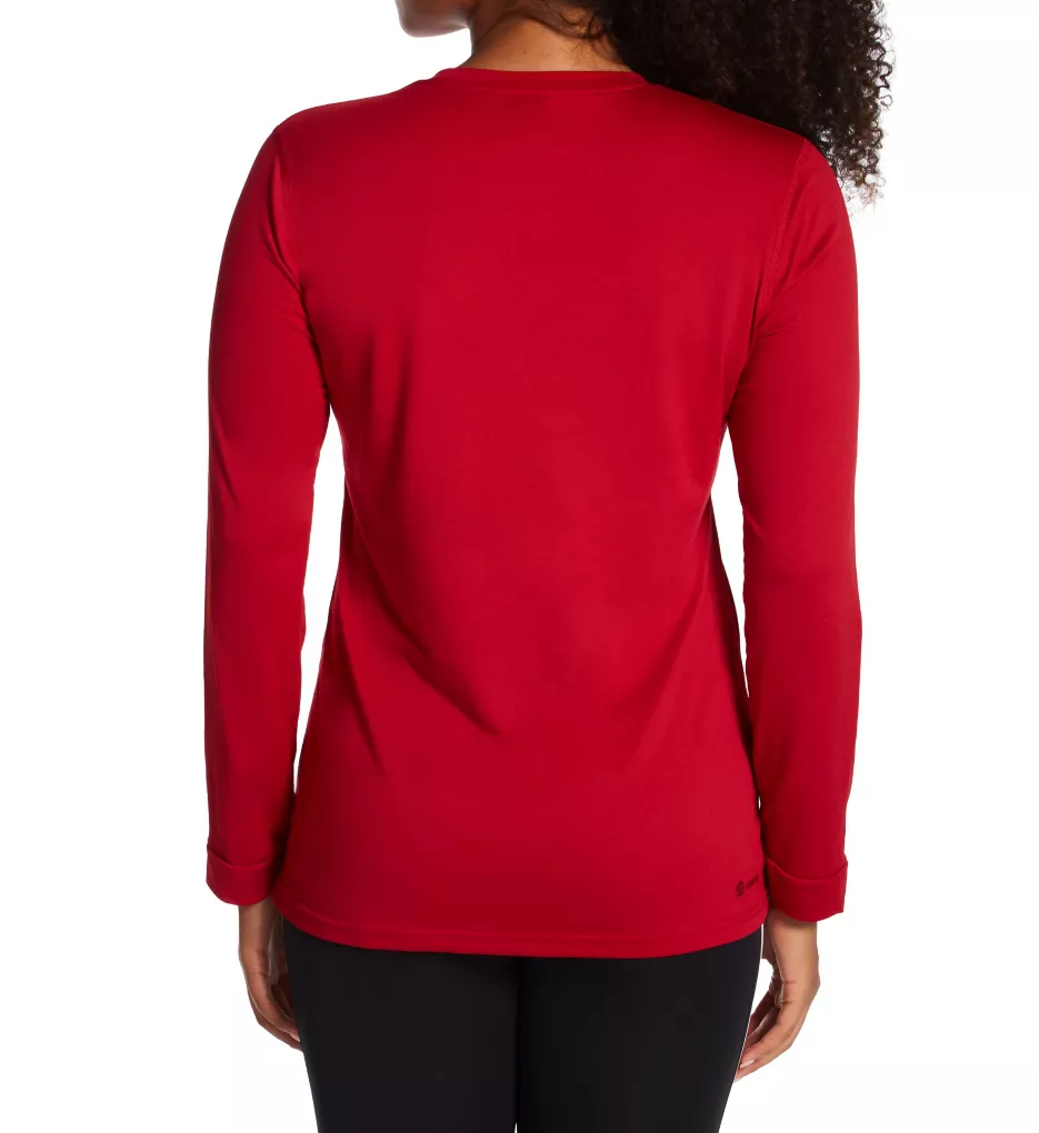 Creator Climalite Long Sleeve Crew Neck Tee Victory Red M