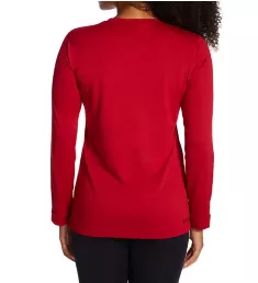 Creator Climalite Long Sleeve Crew Neck Tee Victory Red M