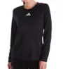 Adidas Creator Climalite Long Sleeve Crew Neck Tee 12H6 - Image 1