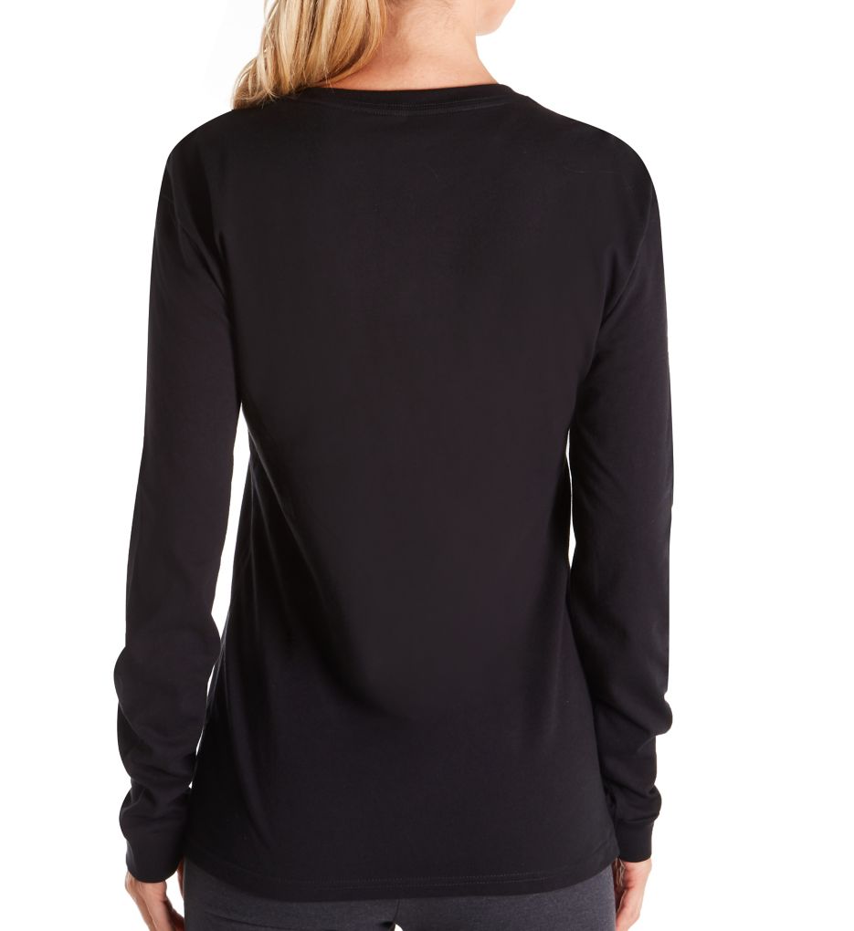 Amplifier Cotton Long Sleeve Crew Neck Tee-bs