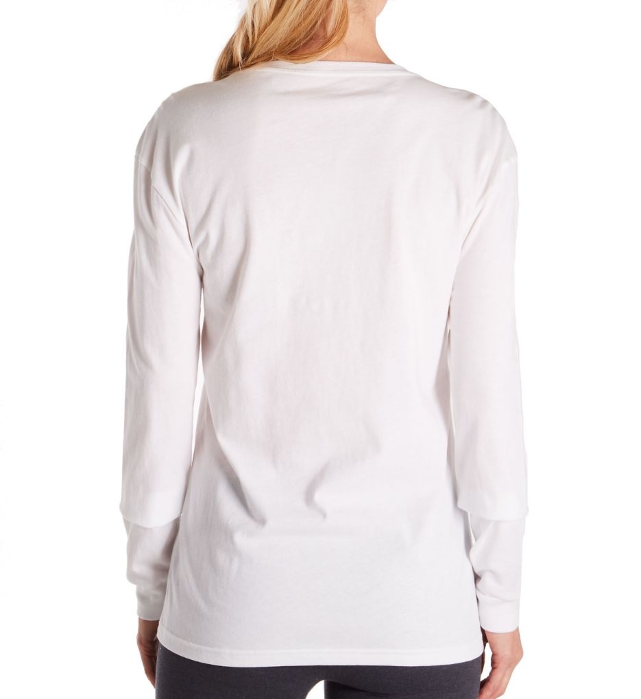 Amplifier Cotton Long Sleeve Crew Neck Tee-bs