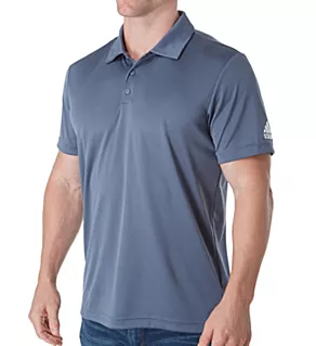 Climalite Relaxed Fit Grind Polo Shirt Onix/White 2XL