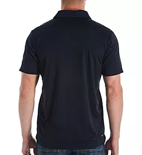 Climalite Relaxed Fit Grind Polo Shirt Black/White 3XL