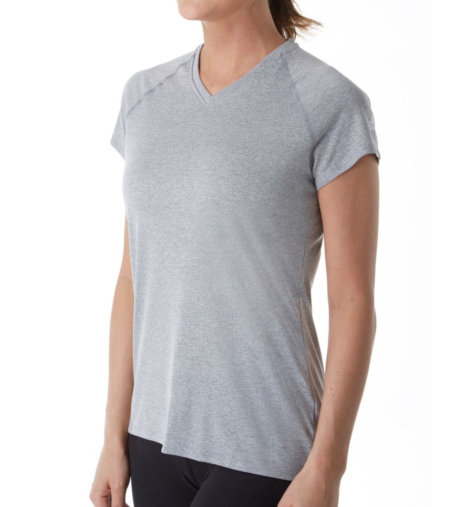 Climalite Short Sleeve V-Neck T-Shirt-acs