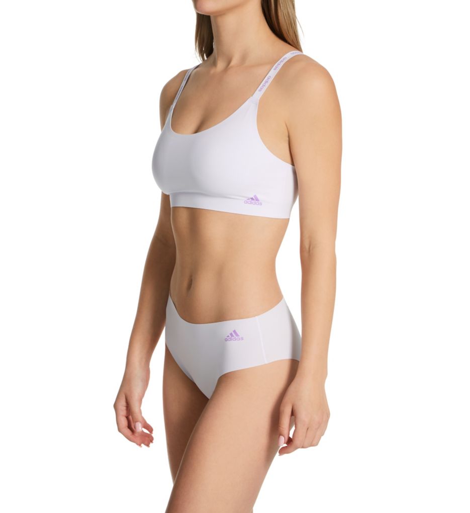 adidas Active Micro Flex Scoop Lounge Bra Underwear - White