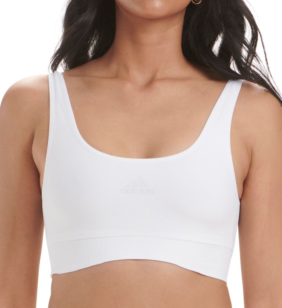 Seamless Scoop Lounge Bra w/ Removeable Cookies-acs
