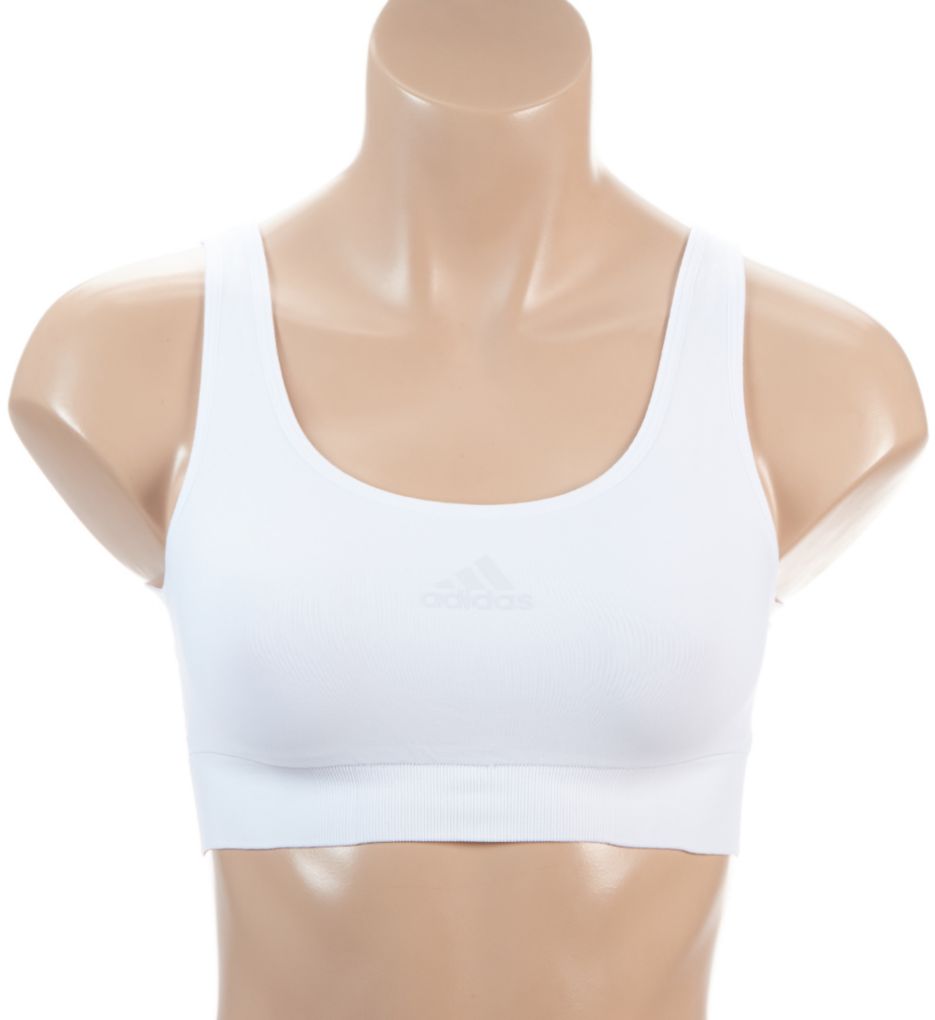 Seamless Scoop Lounge Bra w/ Removeable Cookies-fs