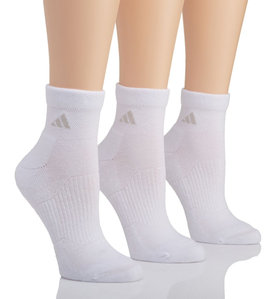 Cushioned Variegated Quarter Sock - 3 Pack-acs