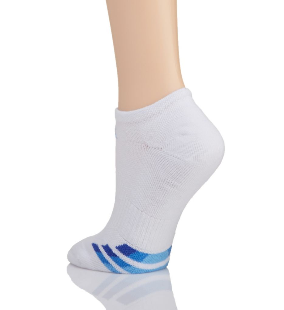 Cushioned Variegated No Show Sock - 3 Pack-bs