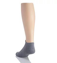 Extended Size Athletic No Show Socks - 6 Pack HGBLK XL