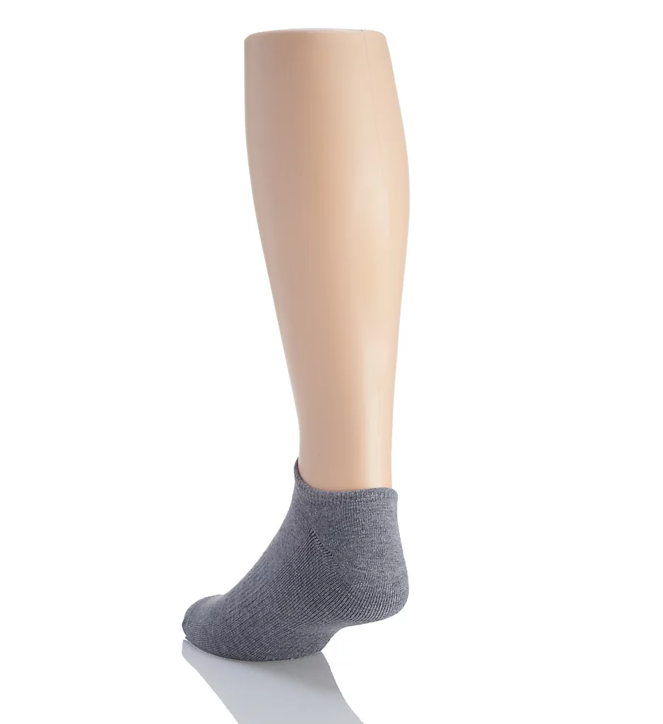 Extended Size Athletic No Show Socks - 6 Pack