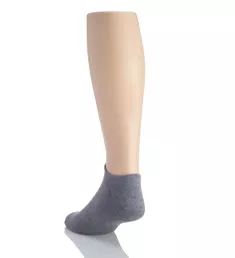 Extended Size Athletic No Show Socks - 6 Pack