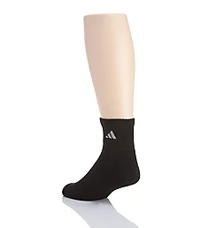 Extended Size Athletic Quarter Socks - 6 Pack