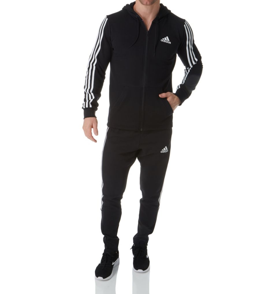 Athletic 3 Stripe Full Zip Hoodie-cs1