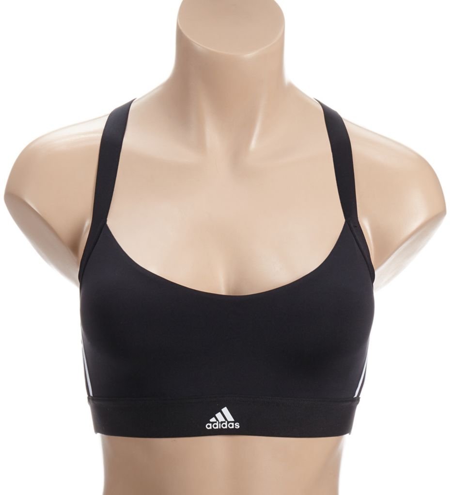 Climalite All Me Low Impact 3-Stripes Sports Bra-fs