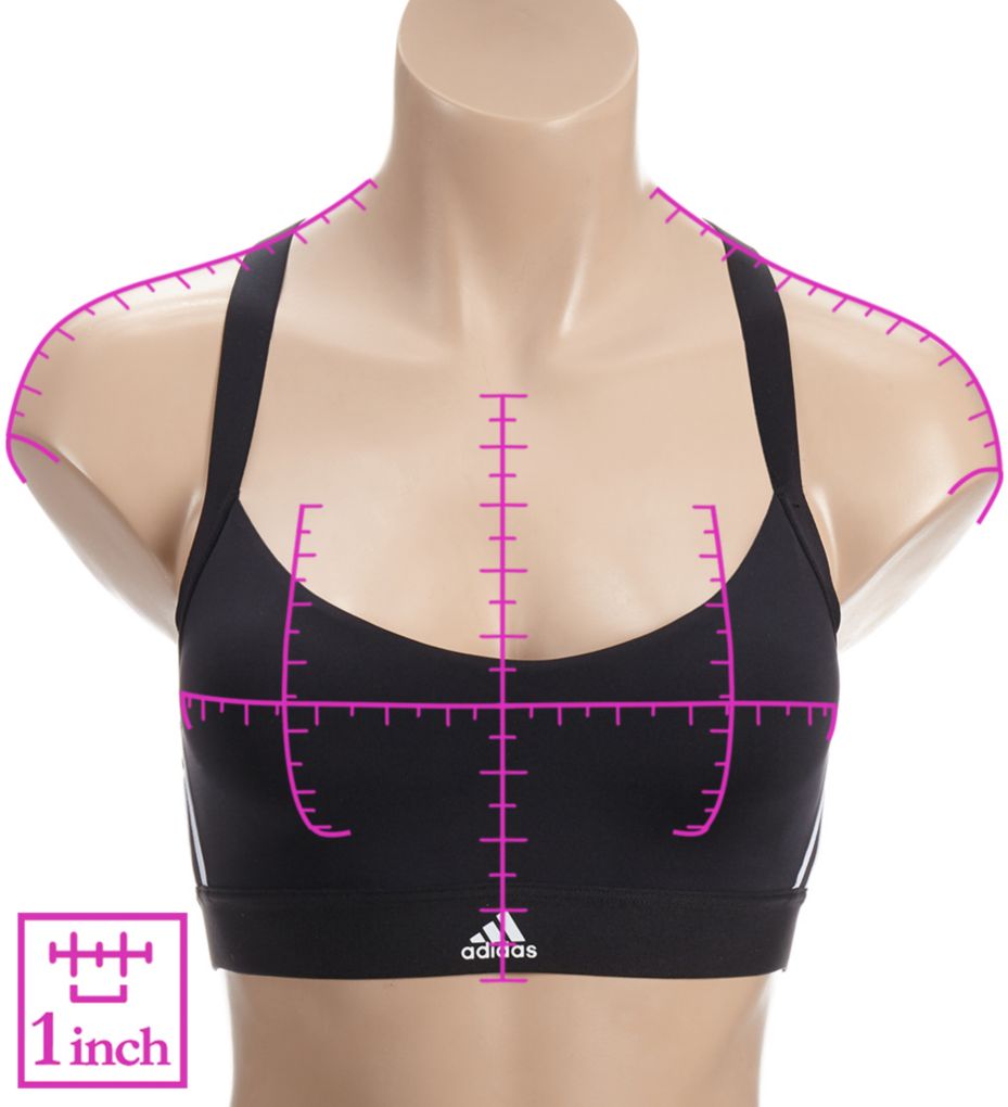 Climalite All Me Low Impact 3-Stripes Sports Bra-ns7