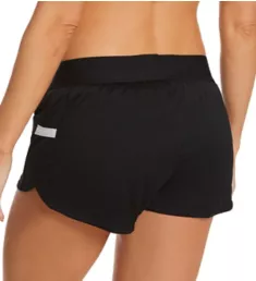 Running Split Short With Brief Black/White 2X