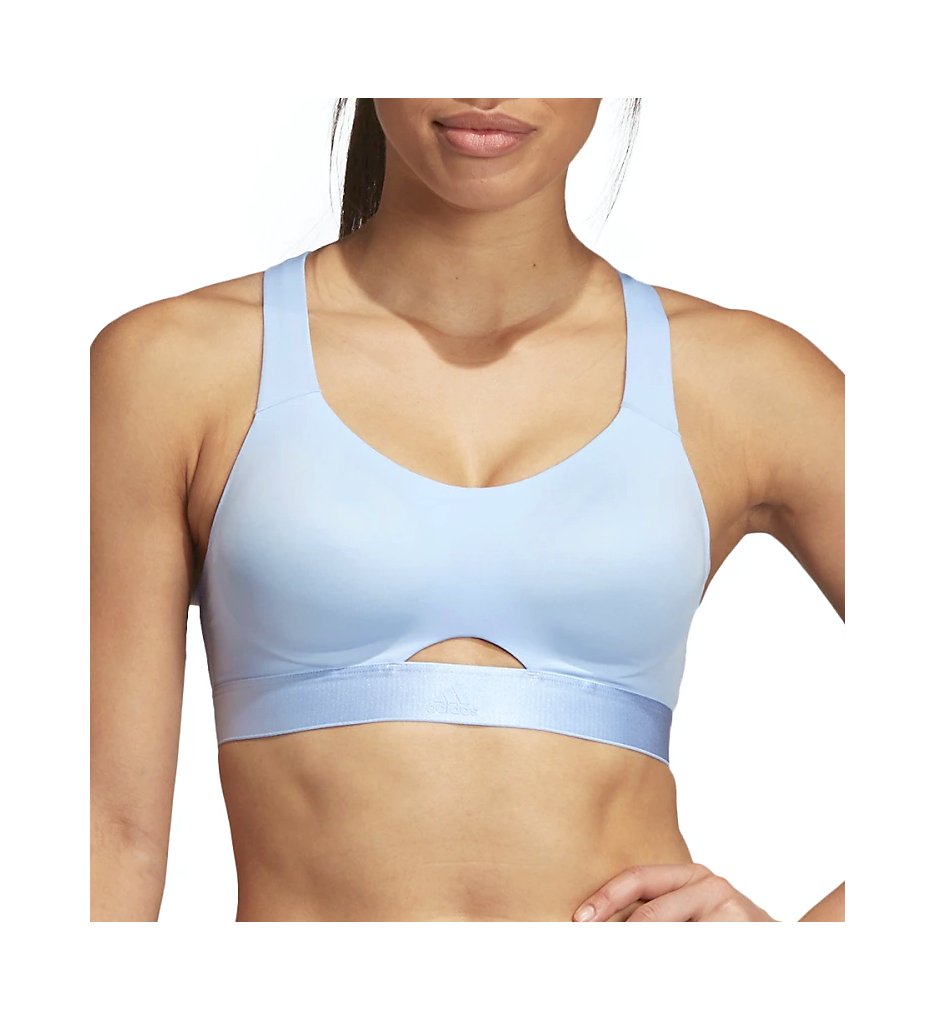 Adidas EA3280 Stronger For It High Impact Sports Bra (Glow Blue)