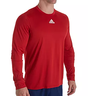 Climalite Creator Long Sleeve T-Shirt Power Red 2XL