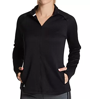 Textured Layer Full Zip Jacket