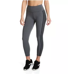 Believe This 2.0 3 Stripe 7/8 Tight Grey Heather/Black S